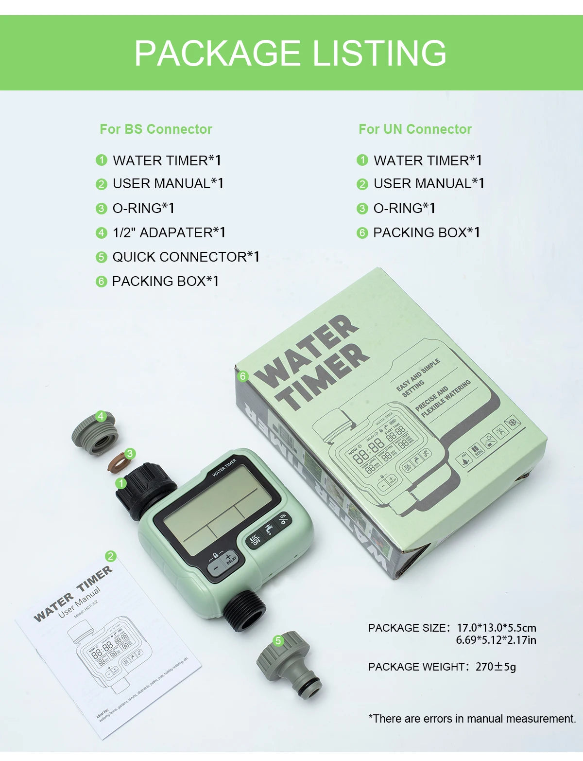 Automatic Water Timer Garden Digital Irrigation Machine Intelligent Sprinkler Used Outdoor to Save Water
