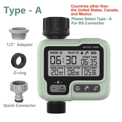 Automatic Water Timer Garden Digital Irrigation Machine Intelligent Sprinkler Used Outdoor to Save Water