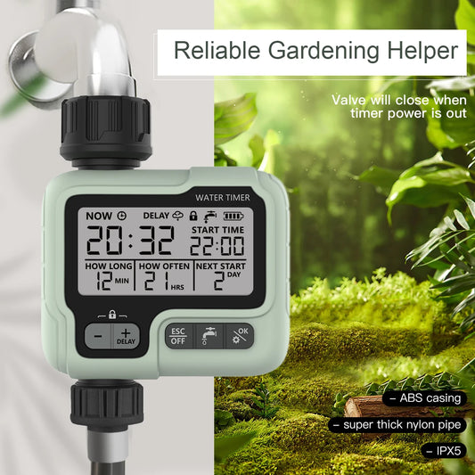 Automatic Water Timer Garden Digital Irrigation Machine Intelligent Sprinkler Used Outdoor to Save Water