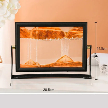 SandSpin: Rotatable 3D Sand Art Display