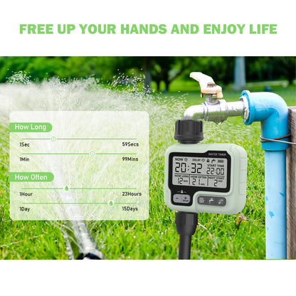 Automatic Water Timer Garden Digital Irrigation Machine Intelligent Sprinkler Used Outdoor to Save Water